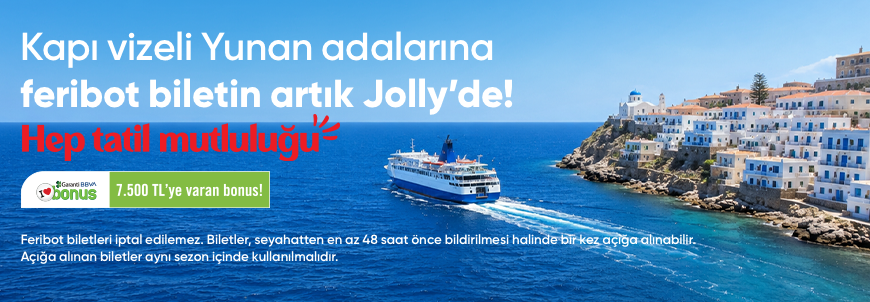 Kapı Vizeli Yunan Adaları Feribot