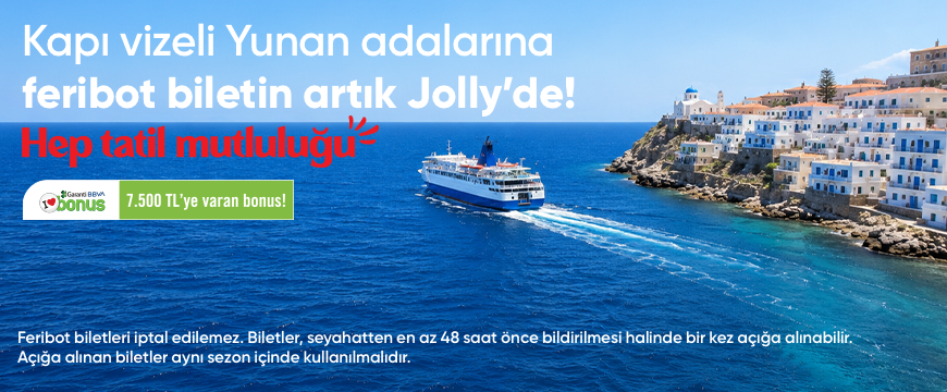 Kapı Vizeli Yunan Adaları Feribot