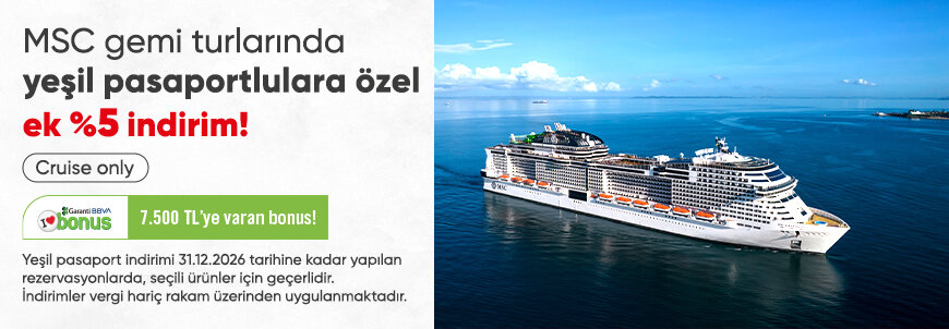 MSC Gemi Turları
