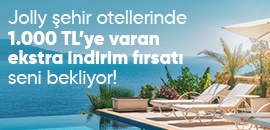 Şehir Otellerinde 1.000 TL'ye Varan İndirim!