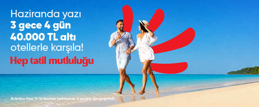 3 Gece 4 Gün 40.000 TL Altı Oteller