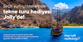 Seçili Yurtiçi Otellerinde Tekne Turu Hediye!