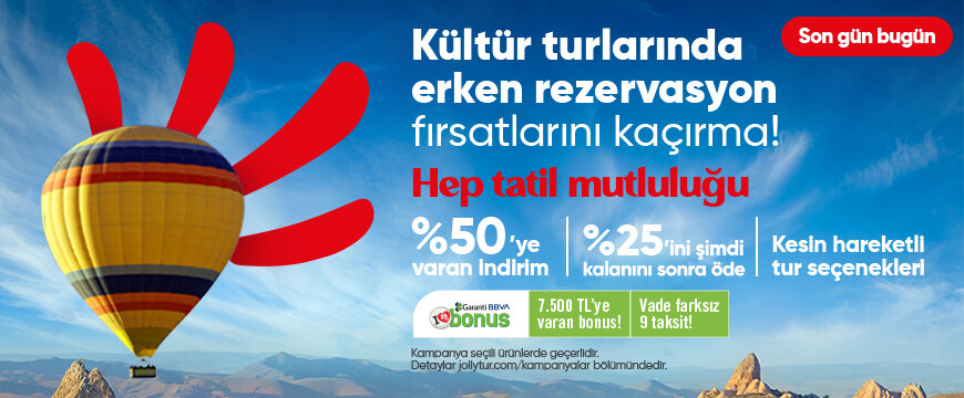Erken Rezervasyon Fırsatlarını Kaçırma!