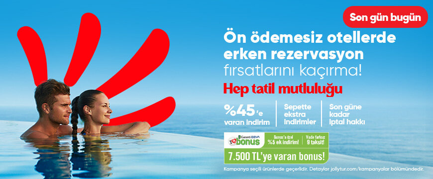 Erken Rezervasyon Fırsatlarını Kaçırma!