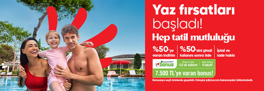 Yaz Fırsatları Başladı!