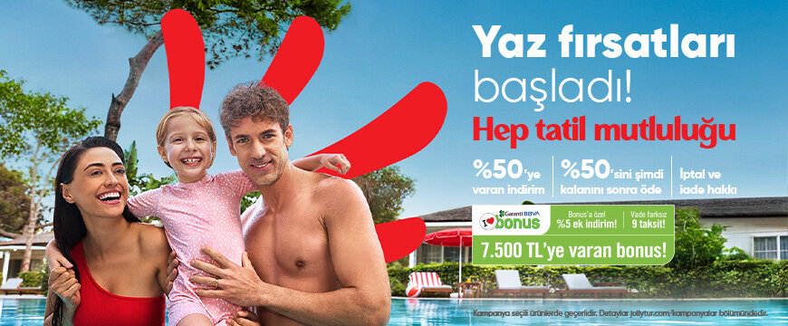 Yaz Fırsatları Başladı!
