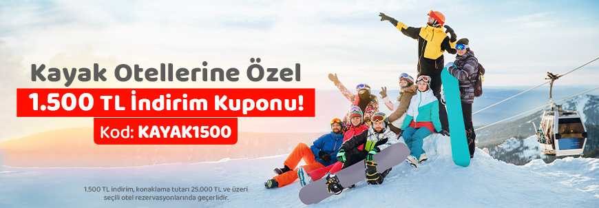 Kayak Otellerinde İndirim Fırsatı!