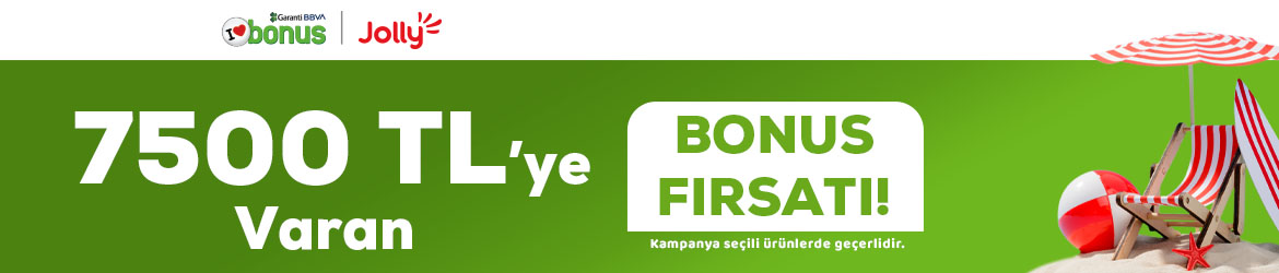 Tek seferde yapılacak peşin veya taksitli rezervasyonlar için 7500 TL&#039;ye varan Bonus Hediye!