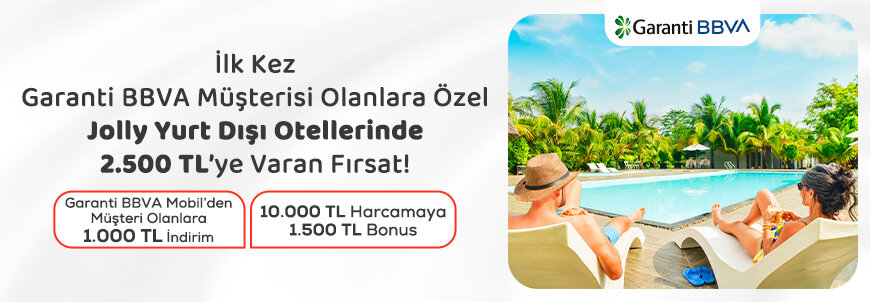 İlk Kez Garanti Müşterisi Olanlara Özel