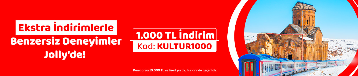 Web&#039;e Özel Kültür Turlarında 10.000 TL&#039;ye 1.000 TL indirim Fırsatını Kaçırma!