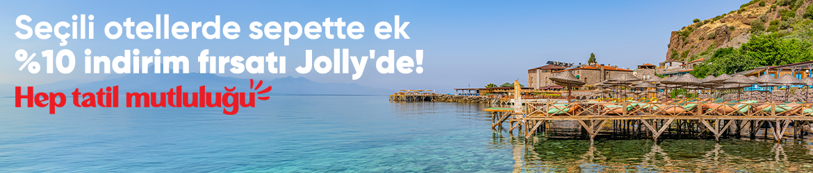 Yurt İçi Şehir Otellerinde Sepette %10 Ek İndirim Fırsatı!