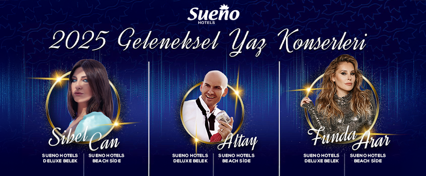 Sueno 2025 Yaz Konserleri