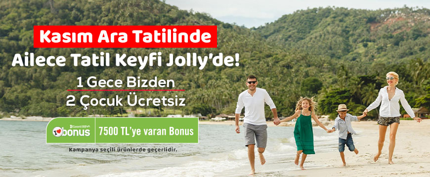 Kasım Ara Tatili Bonus Fırsatı