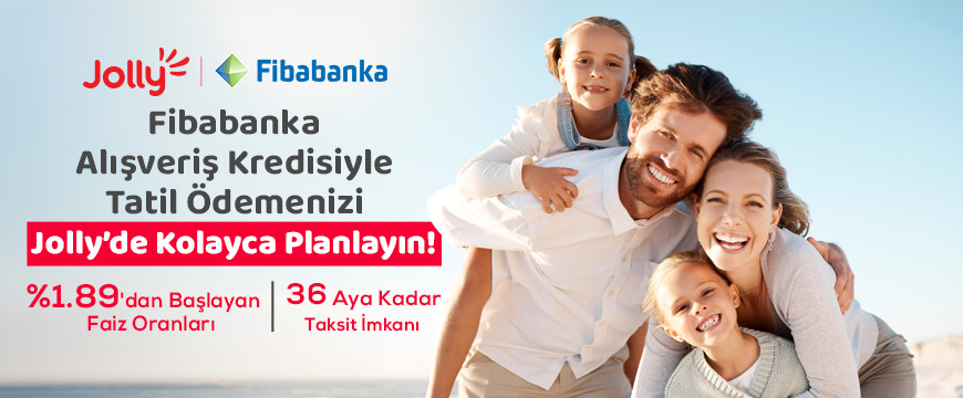 Fibabank Alışveriş Kredili Oteller