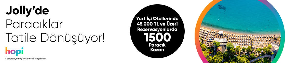 <span style="letter-spacing: 0.3px;">10.01.2025-31.01.2025 tarihleri arasında, Hopi’de geçerli 1500 Paracık kazanma fırsatı Jolly&#039;de!</span>