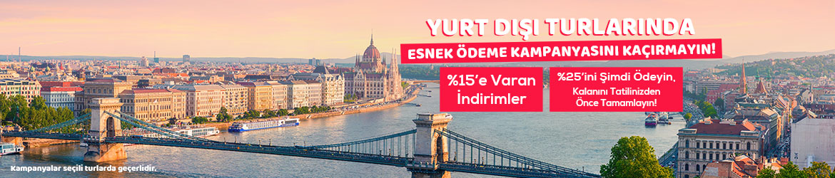 Yurdışı indirim kampanyaları INNtur'da!