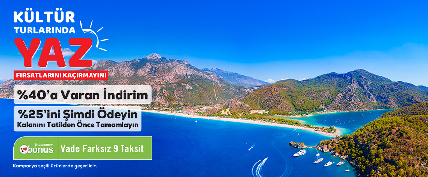 Yaz Fırsatlarını Kaçırmayın!